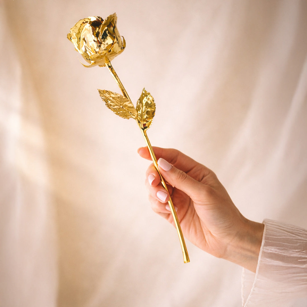 24K Goldene Rose