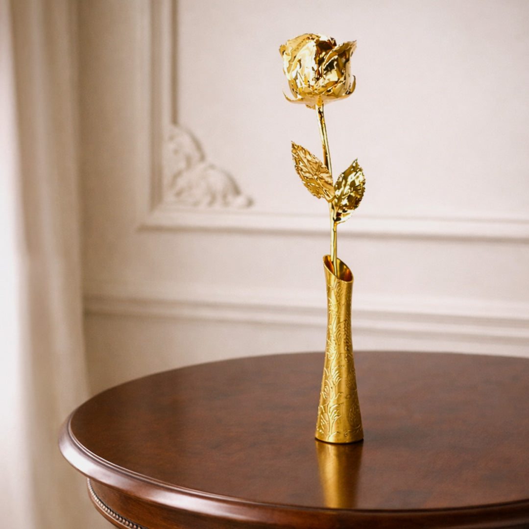 24K Goldene Rose
