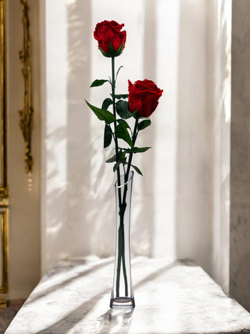 Dune Vase (1-3 Roses)